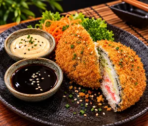Sushi Burger Vegetariana