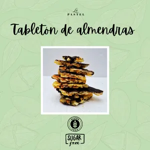 Tabletón almendras SIN AZÚCAR AA