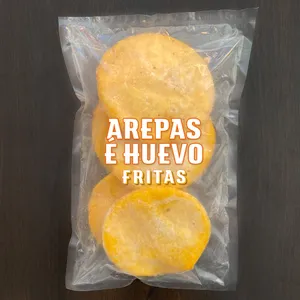 Arepas de huevo con carne congeladas x 5 ud
