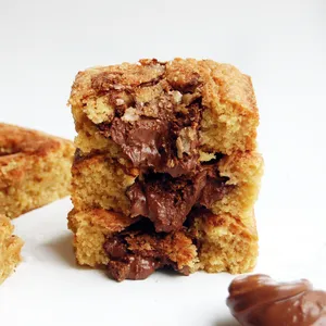 Nutella blondie