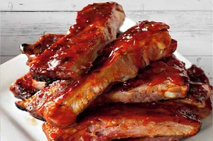 Costillas Bbq ( Porcion)