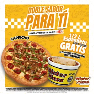Hora Feliz Capricho + Espagueti