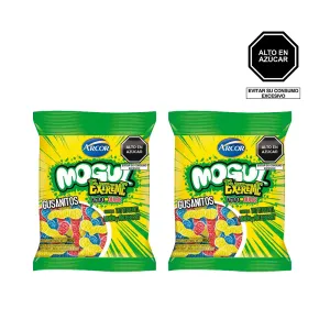 Pack (2 Gomitas Mogul Gusanitos Extreme x 90 g)