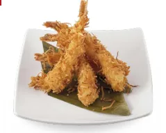 Langostinos Tempura