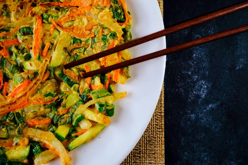 Tortilla Coreana Pajeon Tortilla Coreana Pajeon
