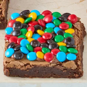 M&M Minibrownies