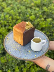 Shot salsa de pistacho