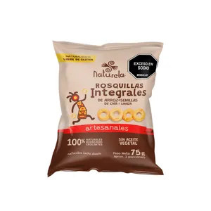 Rosquillas integrales naturela arroz chia linaza 75 G