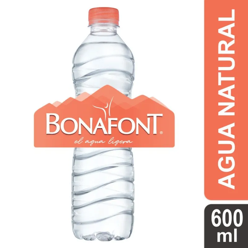 Agua Bonafont 600ml