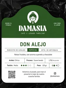 Cafe granel 250 GR Damasia Don Alejo