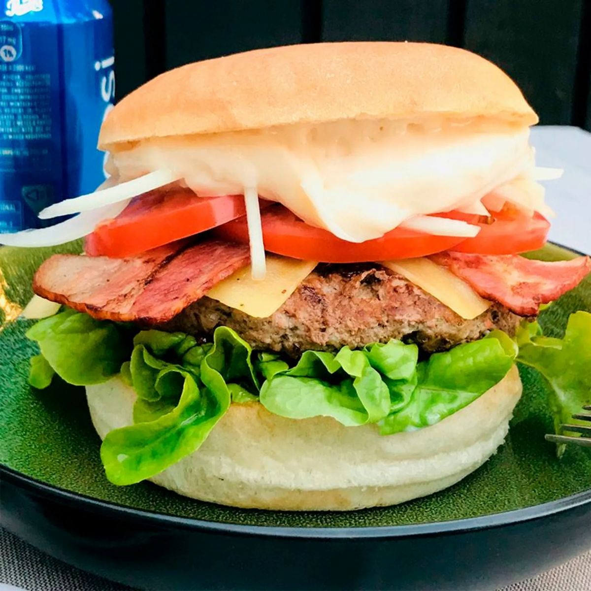 Hamburguesa americano Hamburguesa americano
