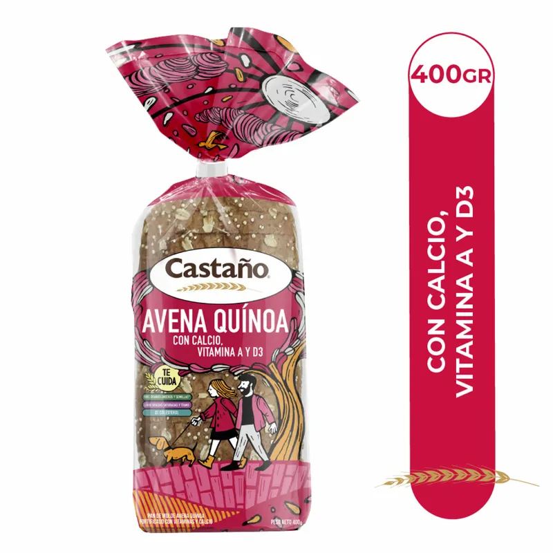 Avena Quínoa con Calcio, Vitamina A y D3