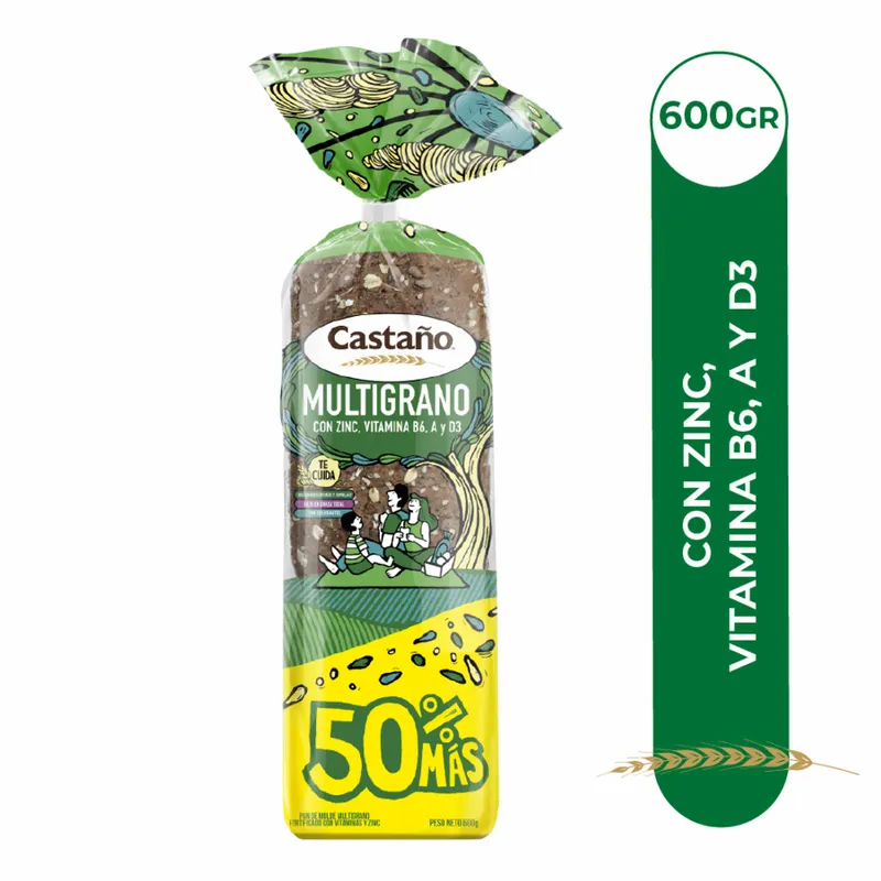 Multigrano Familiar con Vitaminas y Zinc
