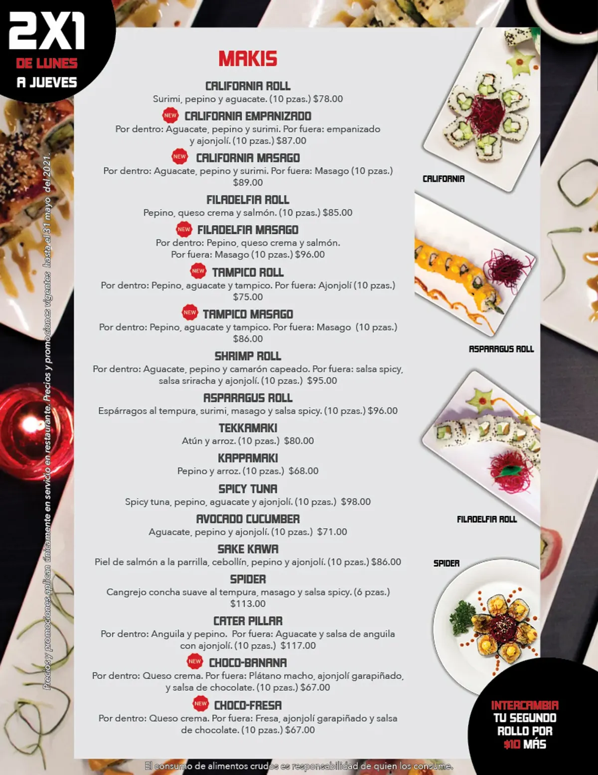 Kabuki Sushi Especializados En Sushi