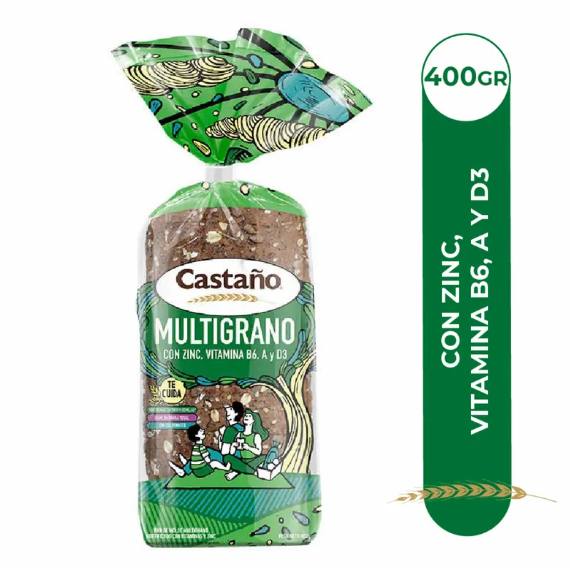 Multigrano Con Vitaminas y Zinc
