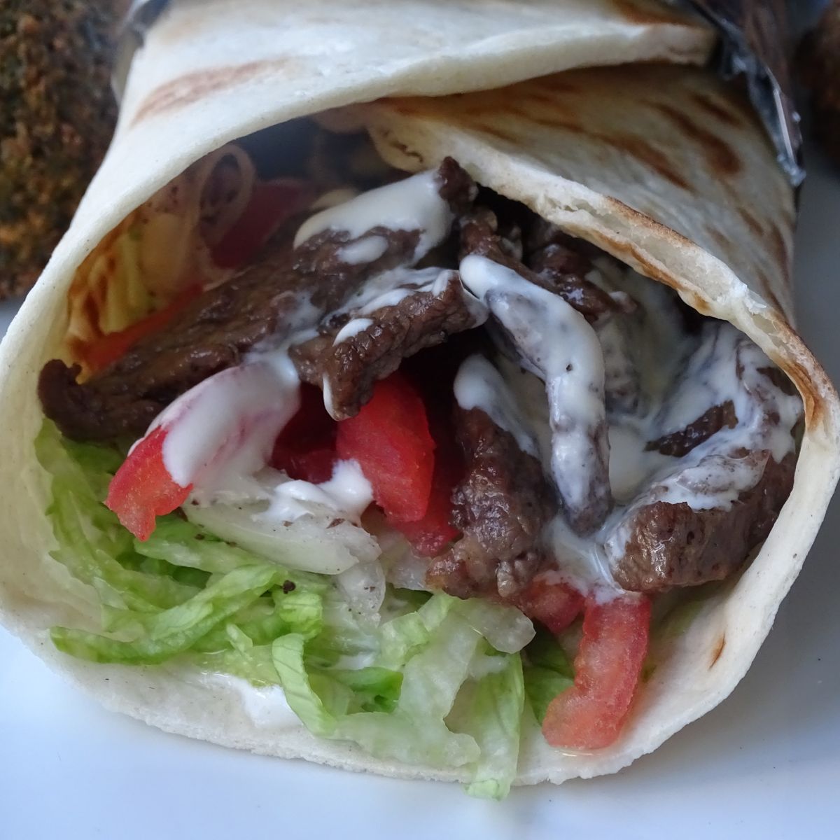 Shawarma carne de vacuno Shawarma carne de vacuno
