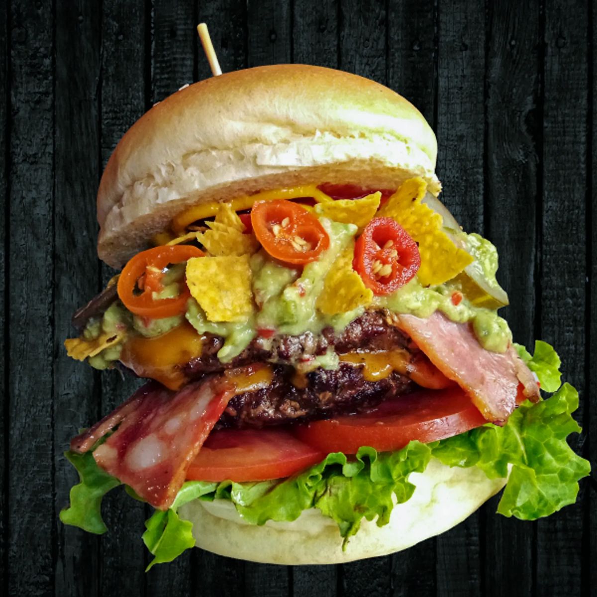 Hamburguesa Mexicana Hamburguesa Mexicana