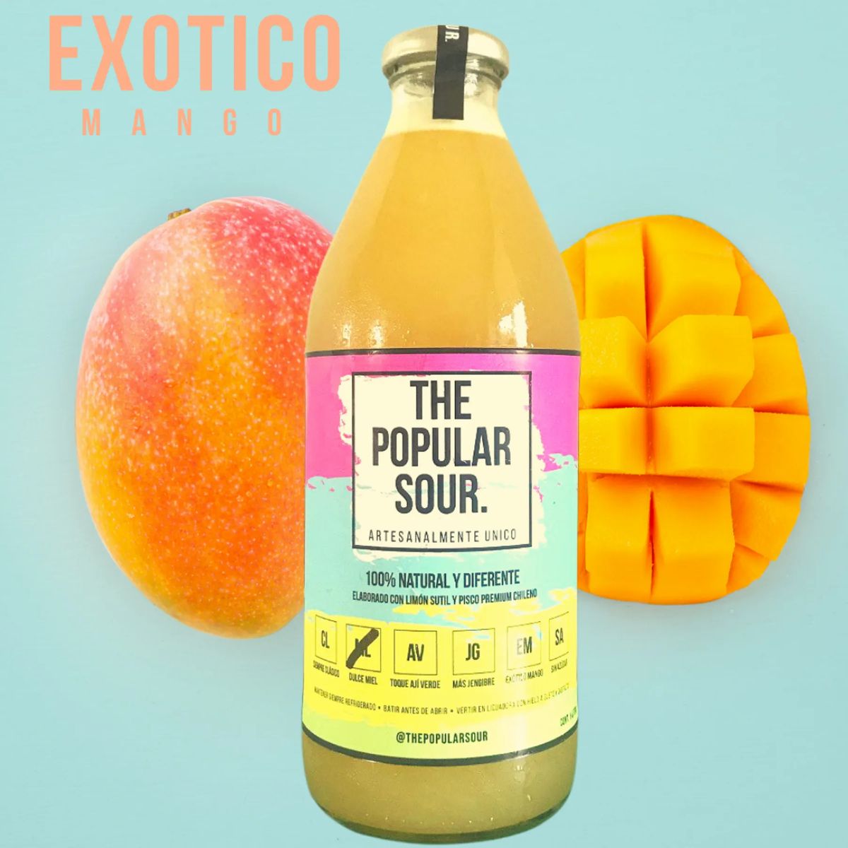 Pisco Sour Artesanal The Popular Sour
