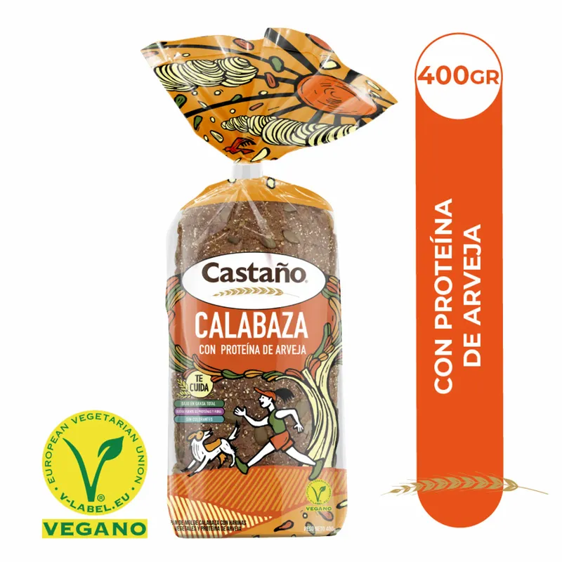 Calabaza con Proteína de Arveja