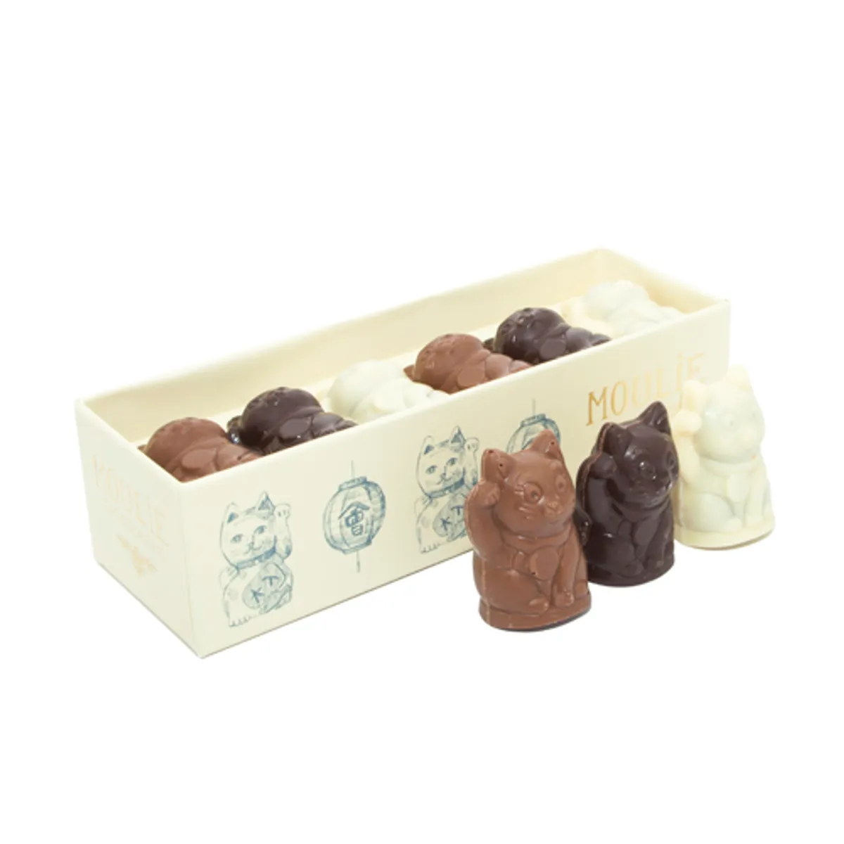 Total 78+ imagen caja de chocolates gatitos Viaterra.mx