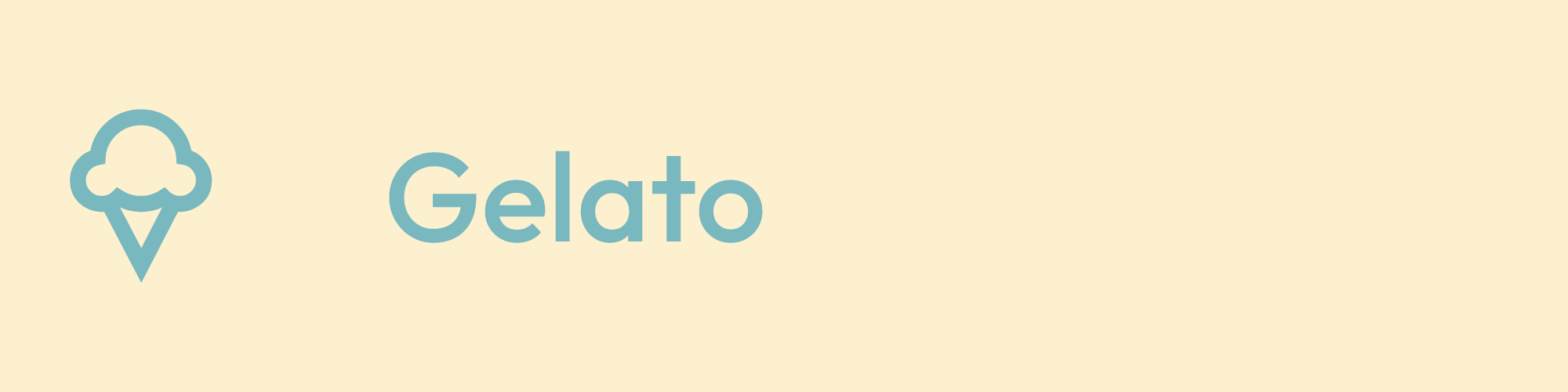 Banner Gelato