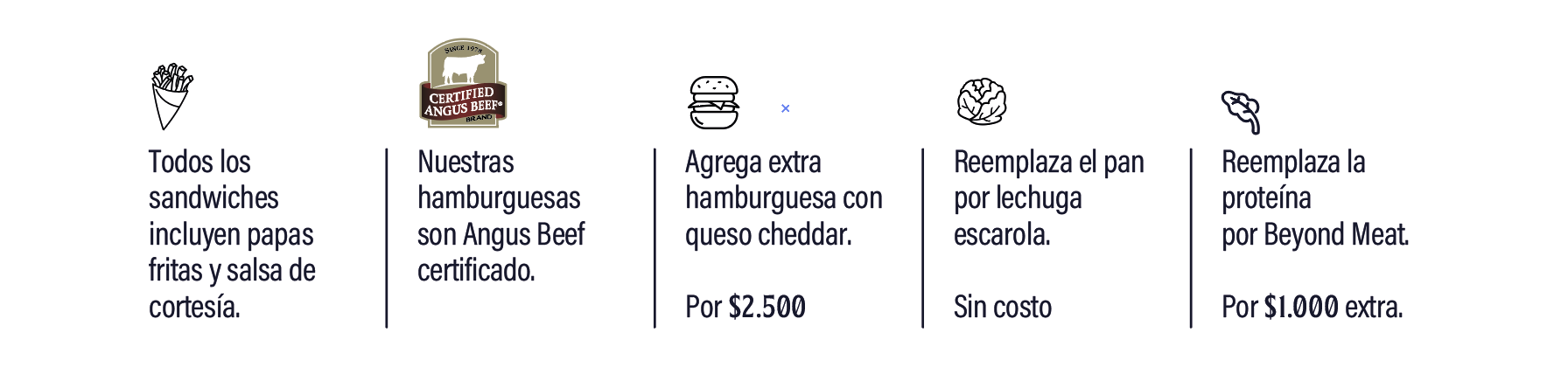 Banner The Signature Burgers