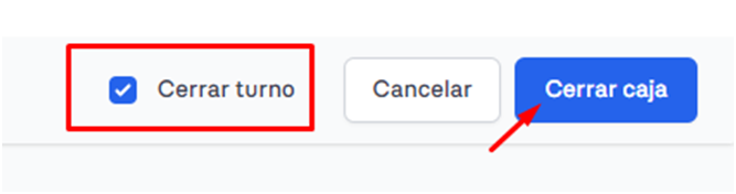 Imagen de cerrar caja