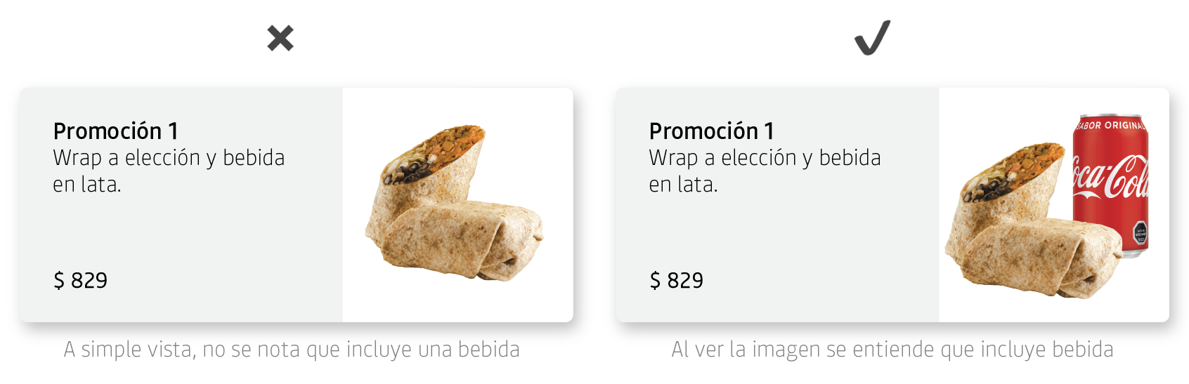 Imagen de promoción con bebida