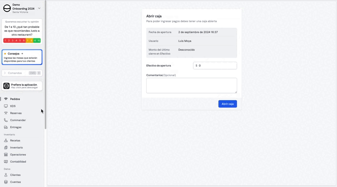 Gif de abrir caja