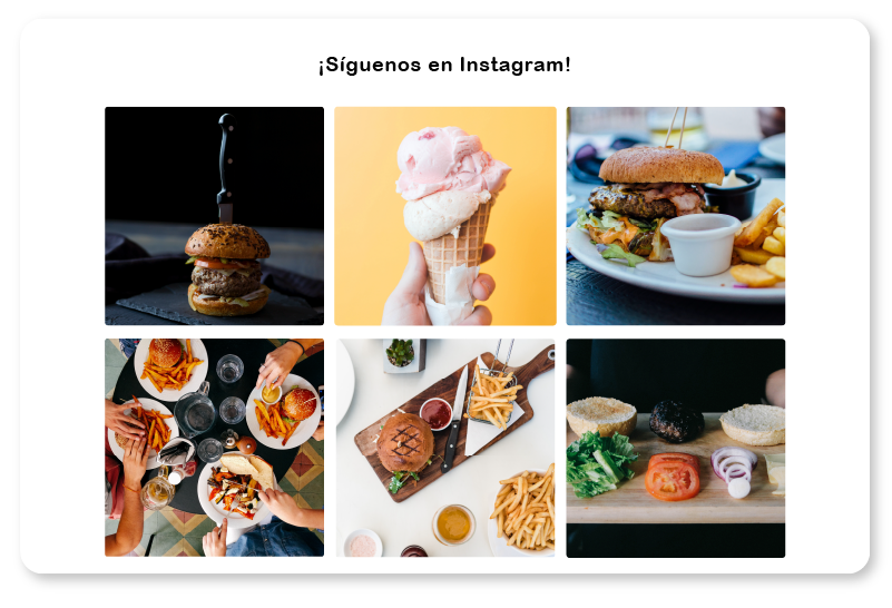 Feed de Instagram