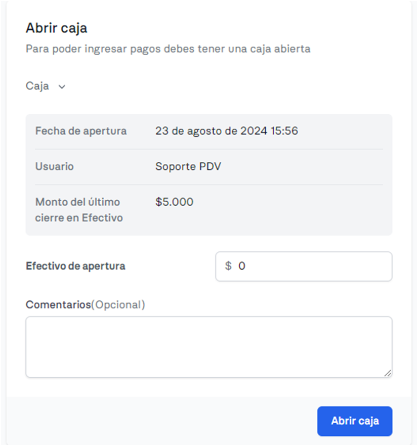 Imagen de inicio para apertura