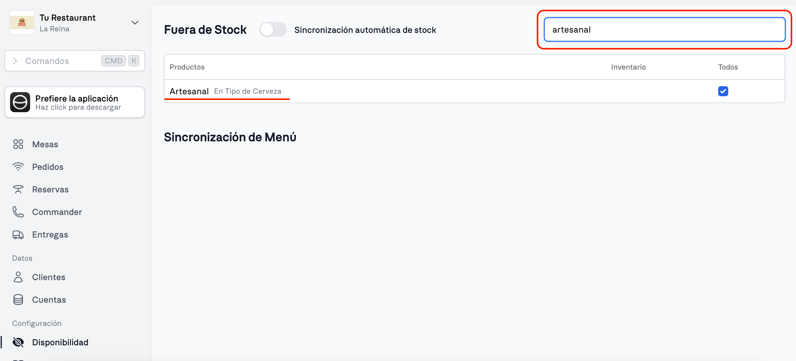 Captura de pantalla