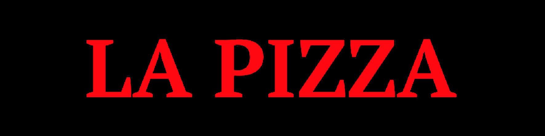 Banner LA PIZZA