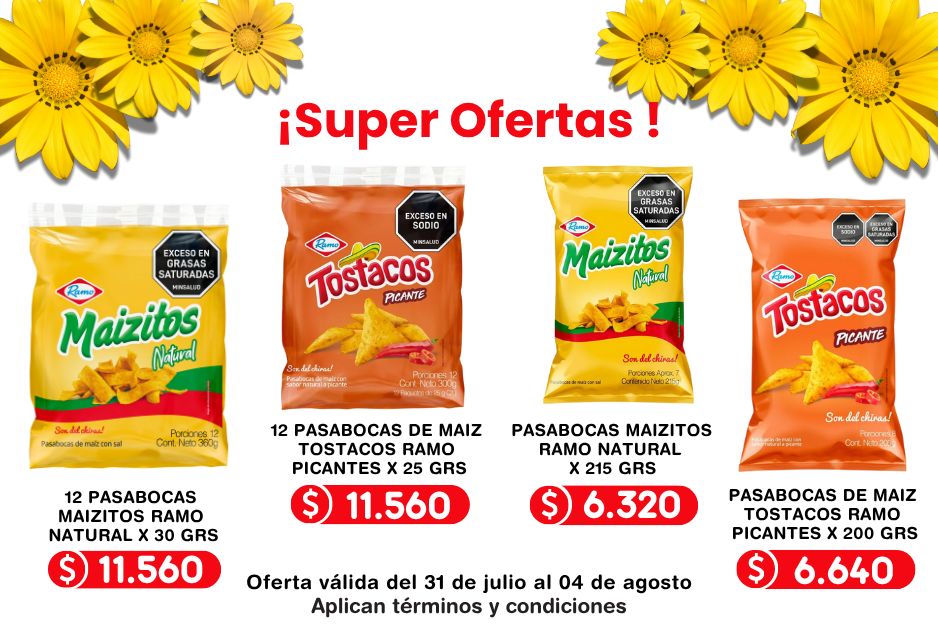Bebidas y pasabocas