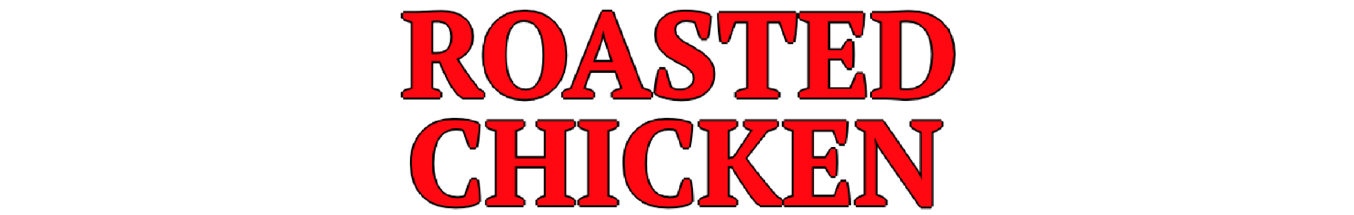 Banner ROASTED CHICKEN